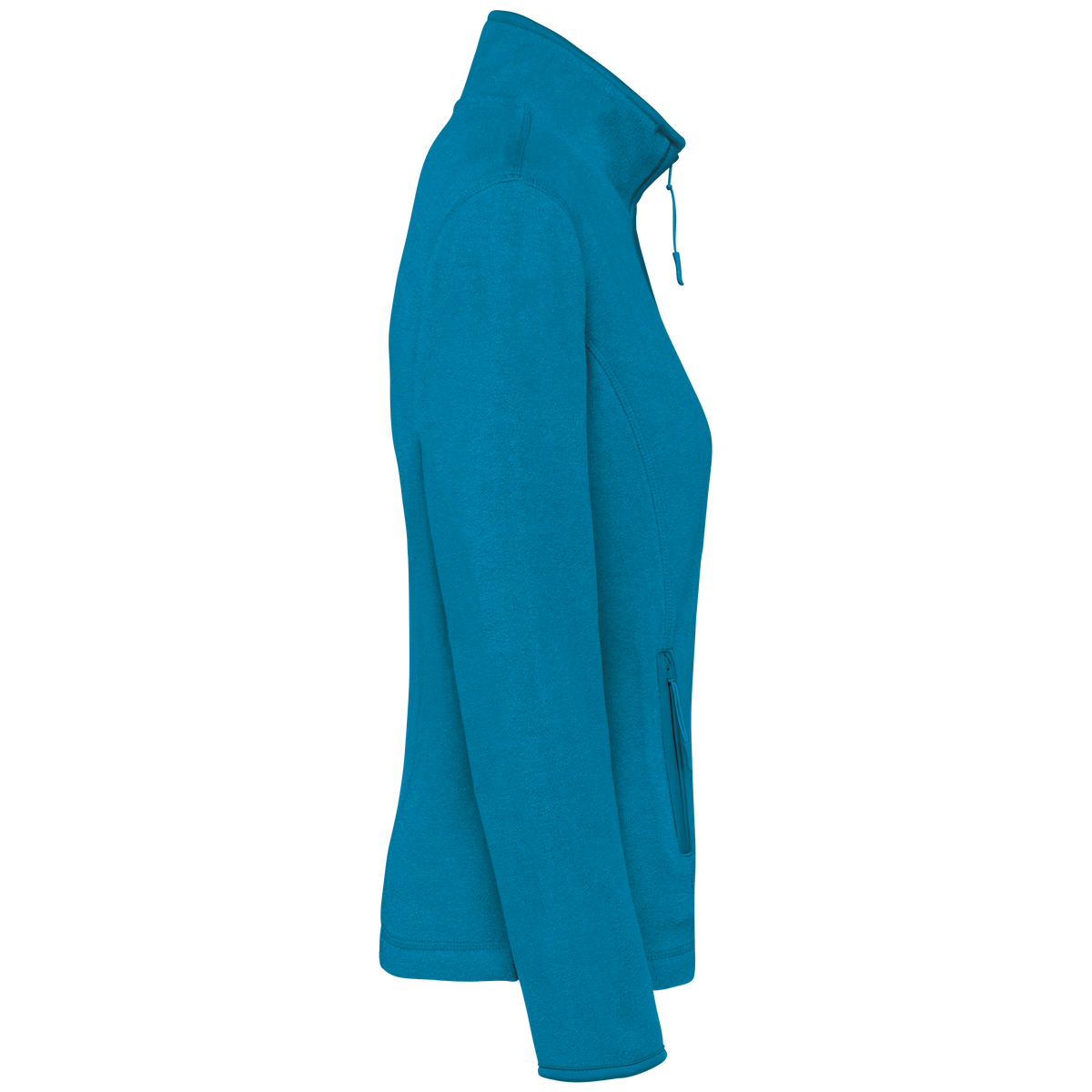 K907 - Chaqueta micropolar con cremallera mujer - Tropical Blue - lateral