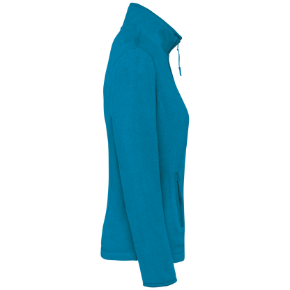 K907 - Chaqueta micropolar con cremallera mujer - Tropical Blue - lateral