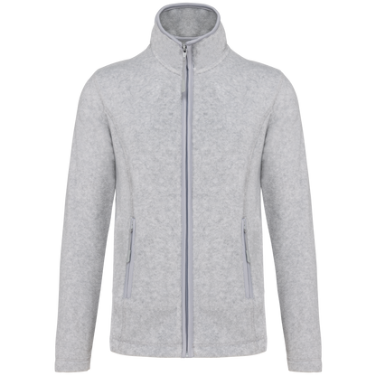 K907 - Chaqueta micropolar con cremallera mujer - Ash Heather - frontal