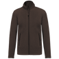 K907 - Chaqueta micropolar con cremallera mujer - Chocolate - frontal