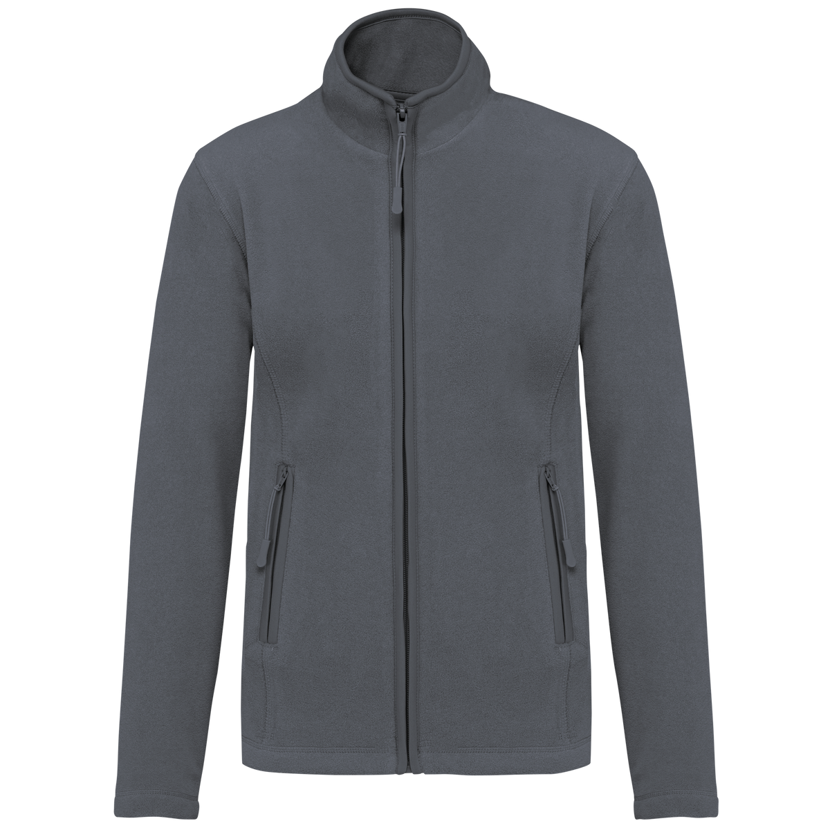 K907 - Chaqueta micropolar con cremallera mujer - Convoy Grey - frontal