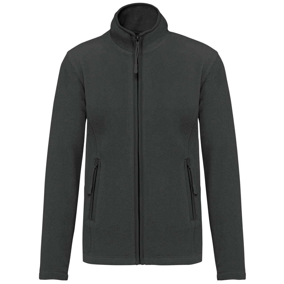 K907 - Chaqueta micropolar con cremallera mujer - Dark Grey - frontal
