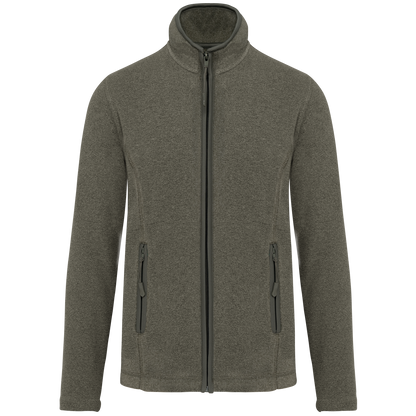 K907 - Chaqueta micropolar con cremallera mujer - Green Marble Heather - frontal