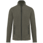 K907 - Chaqueta micropolar con cremallera mujer - Green Marble Heather - frontal