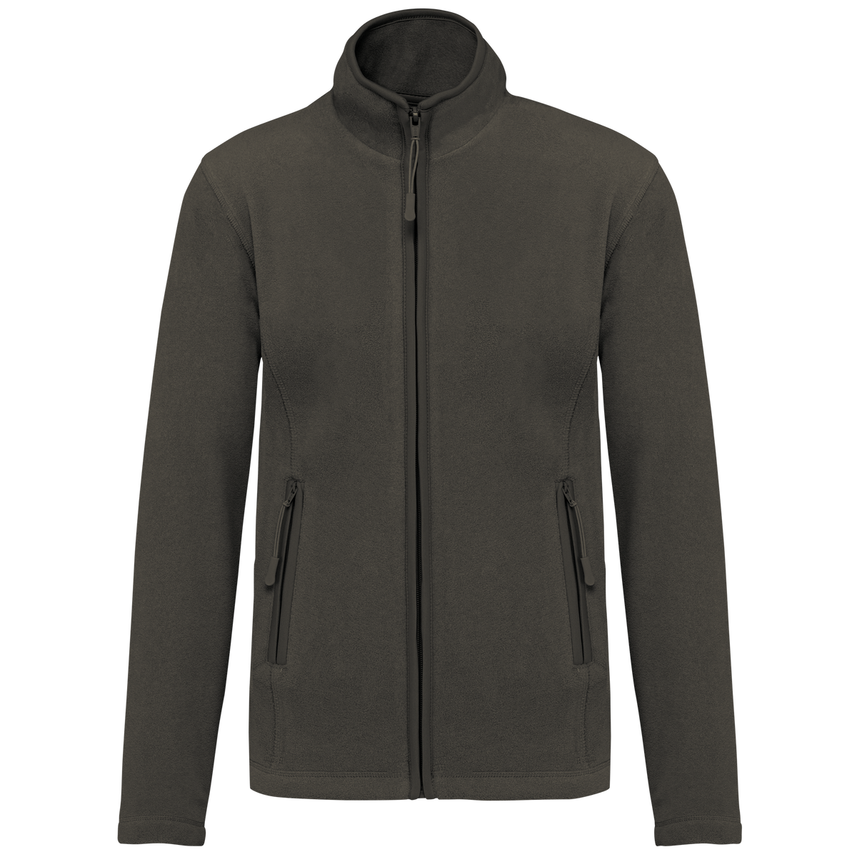 K907 - Chaqueta micropolar con cremallera mujer - Green Olive - frontal