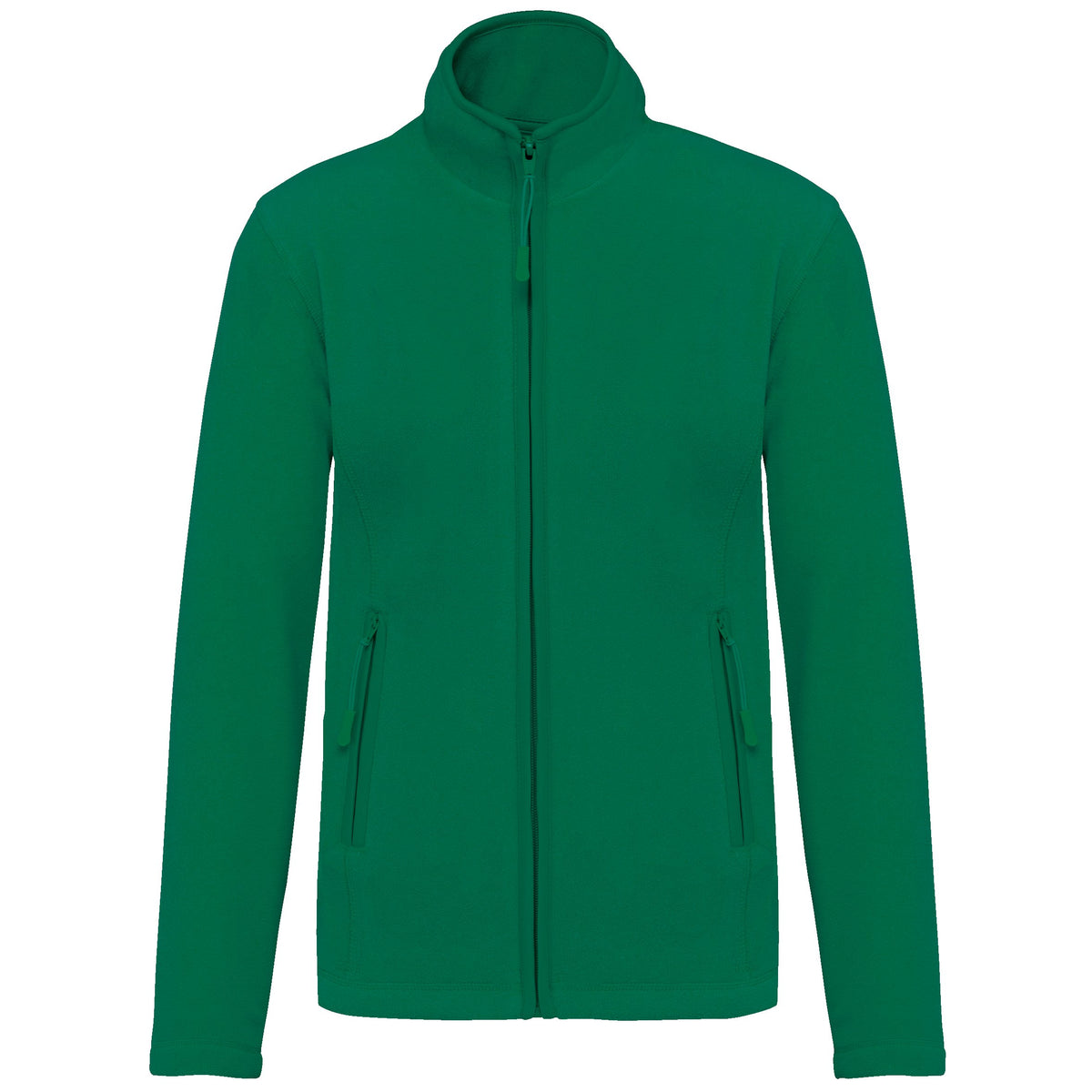 K907 - Chaqueta micropolar con cremallera mujer - Kelly Green - frontal