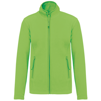 K907 - Chaqueta micropolar con cremallera mujer - Lime - frontal