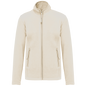 K907 - Chaqueta micropolar con cremallera mujer - Natural - frontal