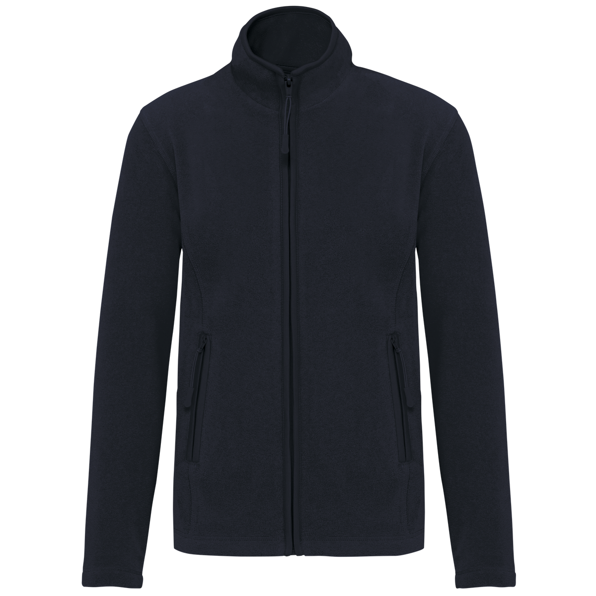 K907 - Chaqueta micropolar con cremallera mujer - Navy - frontal