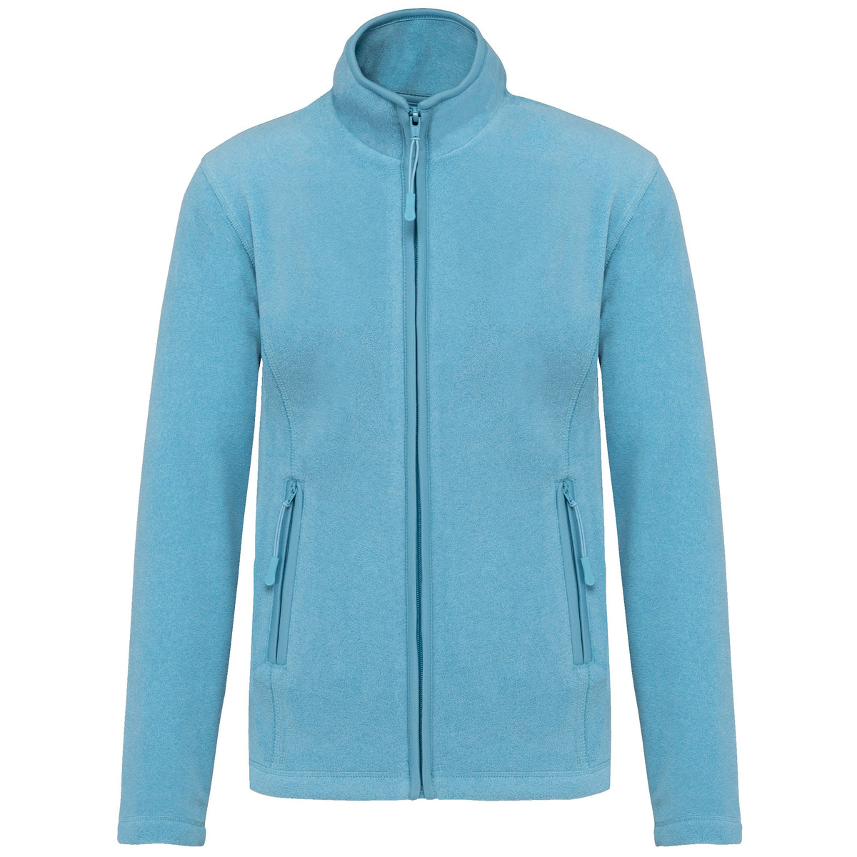 K907 - Chaqueta micropolar con cremallera mujer - Cloudy blue heather - frontal
