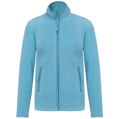 K907 - Chaqueta micropolar con cremallera mujer - Cloudy blue heather - frontal