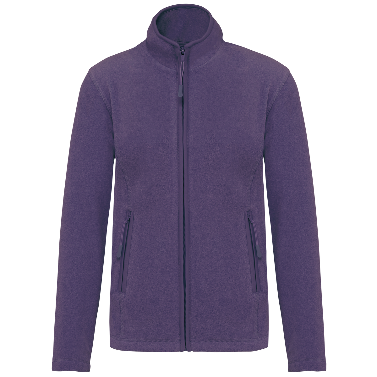 K907 - Chaqueta micropolar con cremallera mujer - Purple - frontal