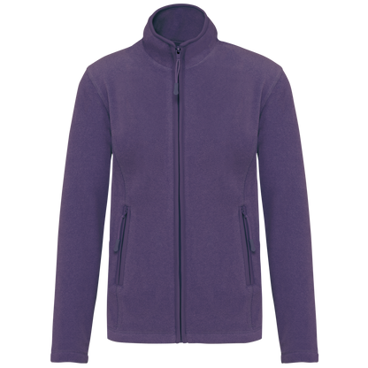 K907 - Chaqueta micropolar con cremallera mujer - Purple - frontal