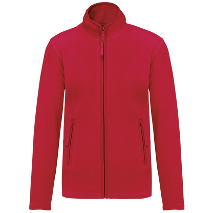 K907 - Chaqueta micropolar con cremallera mujer - Red - frontal