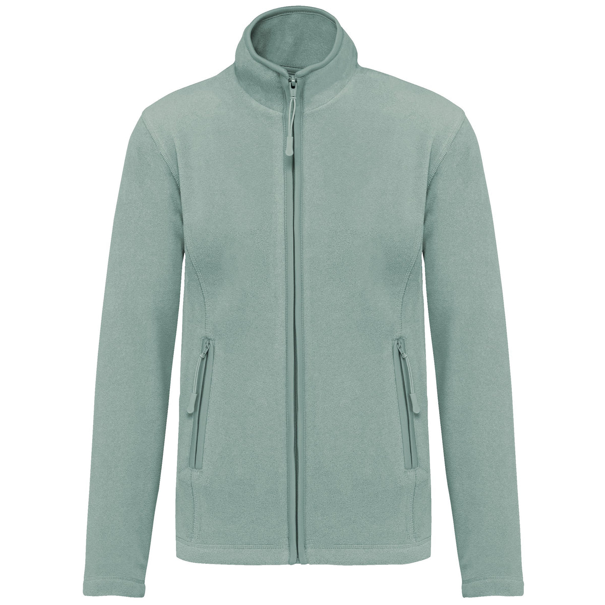 K907 - Chaqueta micropolar con cremallera mujer - Sage - frontal