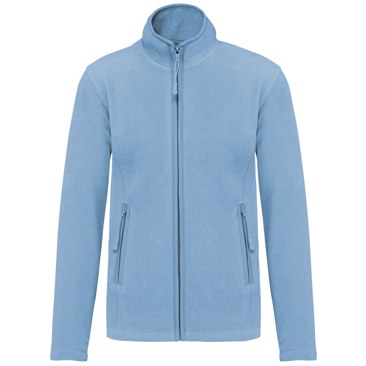 K907 - Chaqueta micropolar con cremallera mujer - Sky Blue - frontal