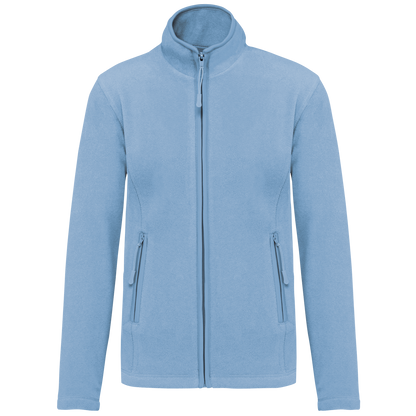 K907 - Chaqueta micropolar con cremallera mujer - Sky Blue - frontal