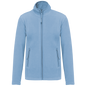 K907 - Chaqueta micropolar con cremallera mujer - Sky Blue - frontal