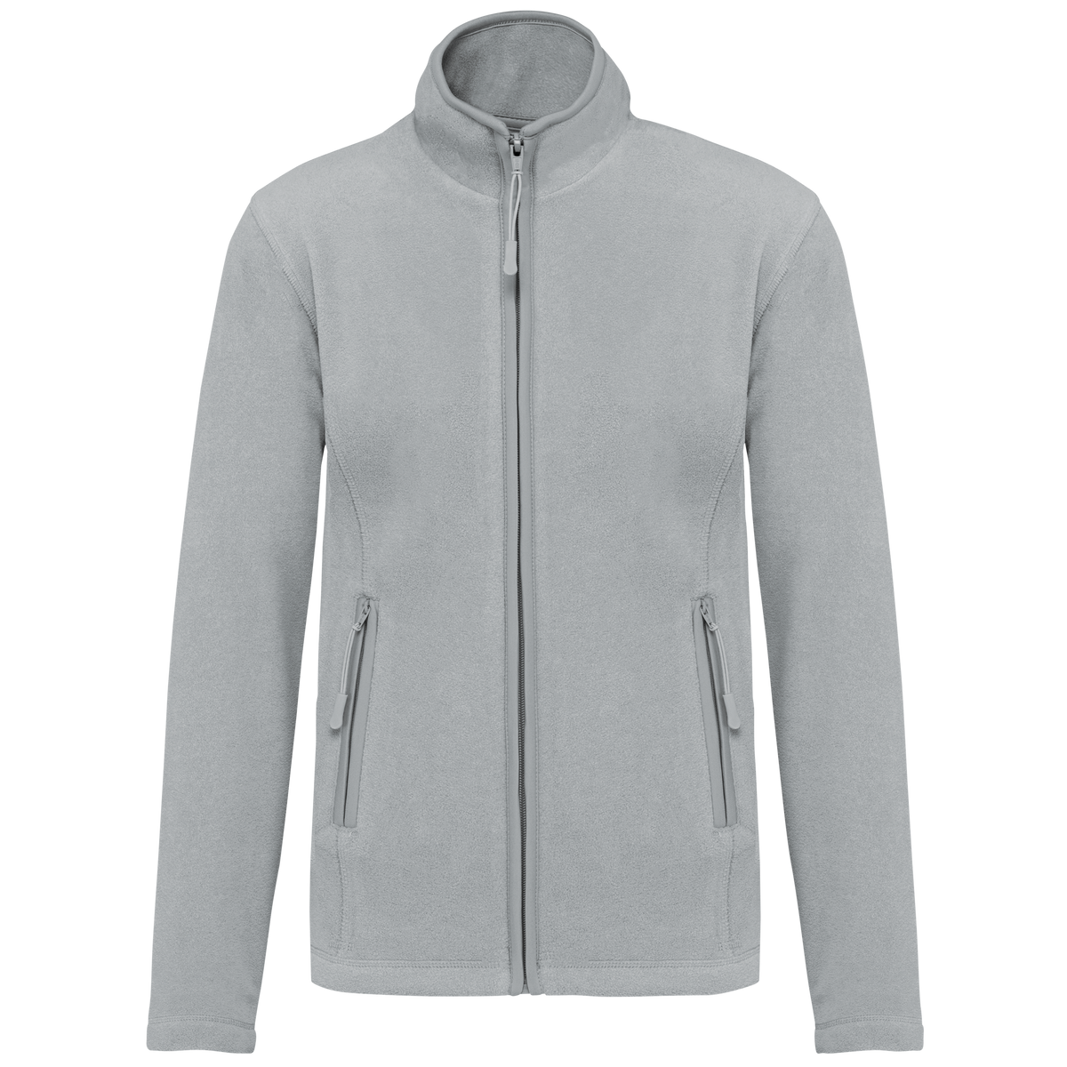K907 - Chaqueta micropolar con cremallera mujer - Snow Grey - frontal