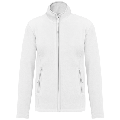 K907 - Chaqueta micropolar con cremallera mujer - White - frontal