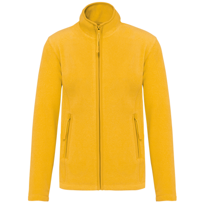 K907 - Chaqueta micropolar con cremallera mujer - Yellow - frontal