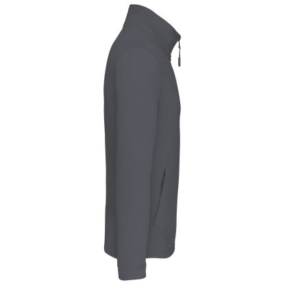 K9102 - Chaqueta micropolar con cremallera unisex - Convoy Grey - lateral