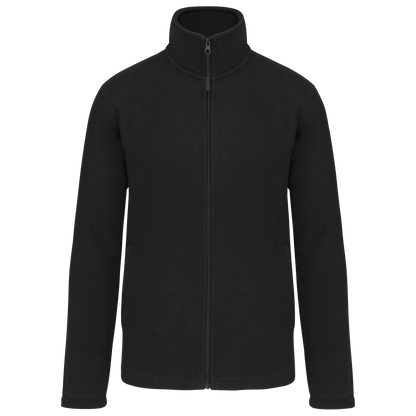 K9102 - Chaqueta micropolar con cremallera unisex - Black - frontal