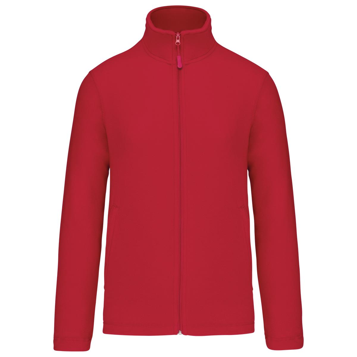 K9102 - Chaqueta micropolar con cremallera unisex - Red - frontal