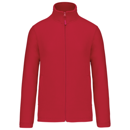 K9102 - Chaqueta micropolar con cremallera unisex - Red - frontal