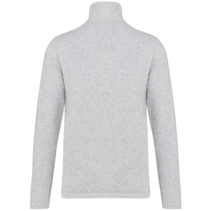 K911 - Chaqueta micropolar con cremallera hombre - Ash Heather - trasera