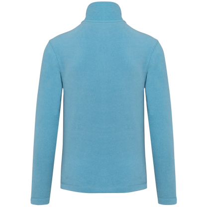 K911 - Chaqueta micropolar con cremallera hombre - Cloudy blue heather - trasera