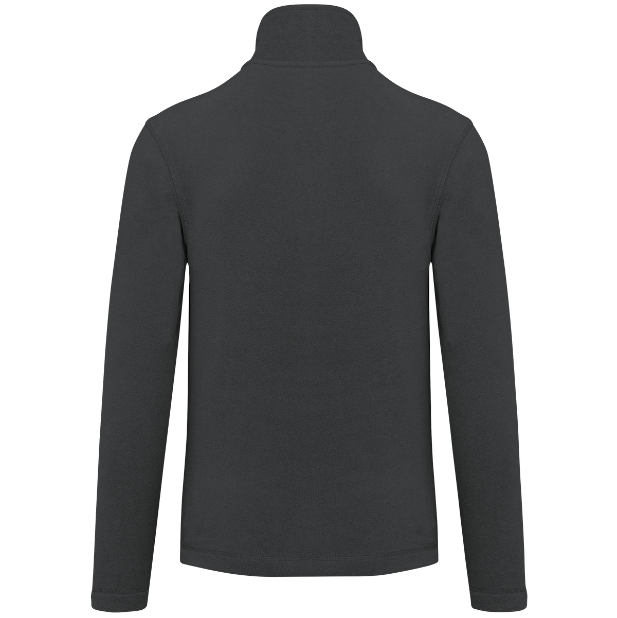K911 - Chaqueta micropolar con cremallera hombre - Dark Grey - trasera