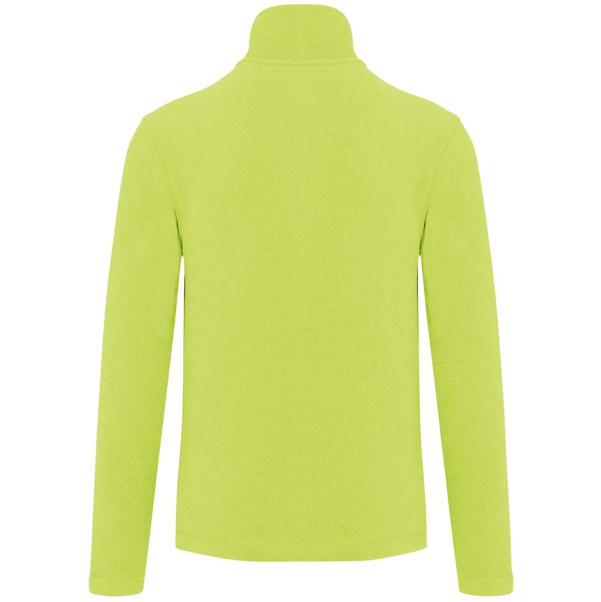 K911 - Chaqueta micropolar con cremallera hombre - Fluorescent Yellow - trasera