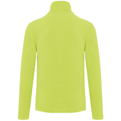 K911 - Chaqueta micropolar con cremallera hombre - Fluorescent Yellow - trasera