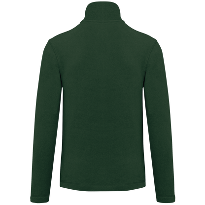 K911 - Chaqueta micropolar con cremallera hombre - Forest Green - trasera
