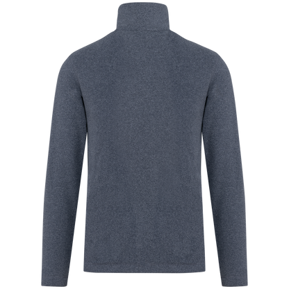 K911 - Chaqueta micropolar con cremallera hombre - French Navy Heather - trasera