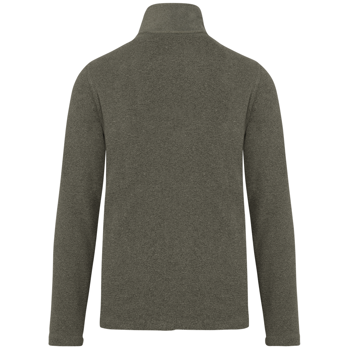 K911 - Chaqueta micropolar con cremallera hombre - Green Marble Heather - trasera