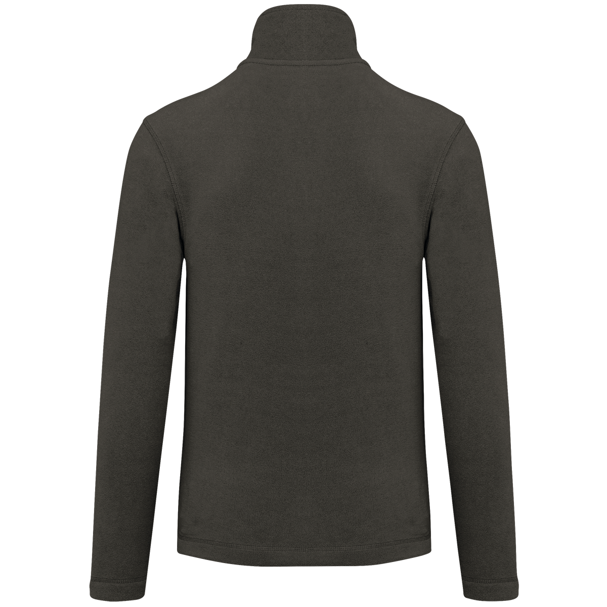 K911 - Chaqueta micropolar con cremallera hombre - Green Olive - trasera
