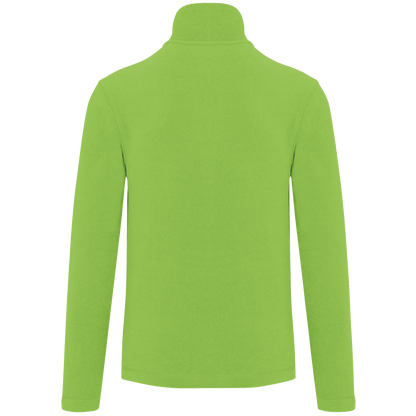 K911 - Chaqueta micropolar con cremallera hombre - Lime - trasera