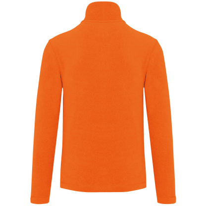 K911 - Chaqueta micropolar con cremallera hombre - Orange - trasera