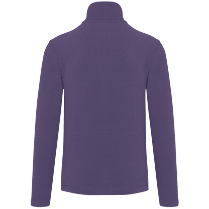 K911 - Chaqueta micropolar con cremallera hombre - Purple - trasera