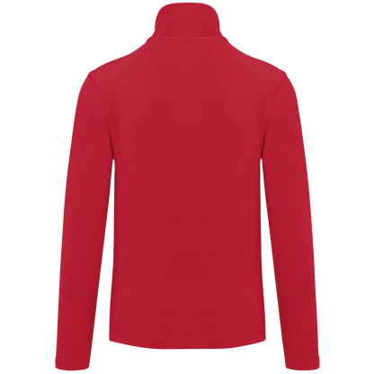 K911 - Chaqueta micropolar con cremallera hombre - Red - trasera