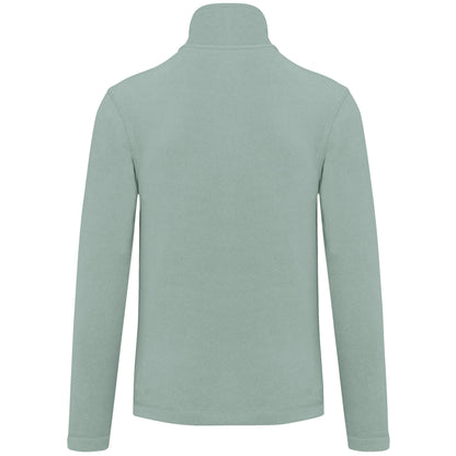 K911 - Chaqueta micropolar con cremallera hombre - Sage - trasera