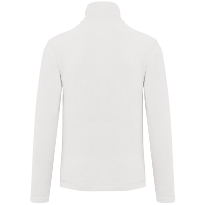 K911 - Chaqueta micropolar con cremallera hombre - White - trasera