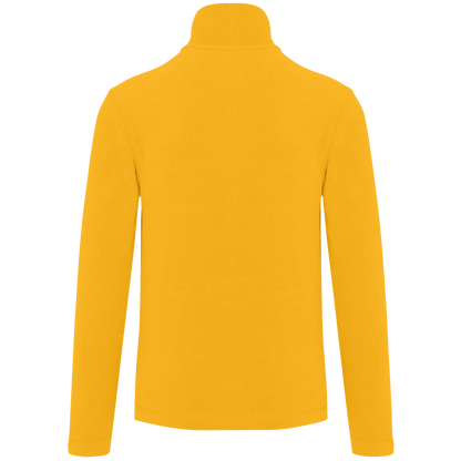 K911 - Chaqueta micropolar con cremallera hombre - Yellow - trasera