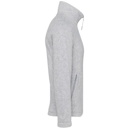 K911 - Chaqueta micropolar con cremallera hombre - Ash Heather - lateral
