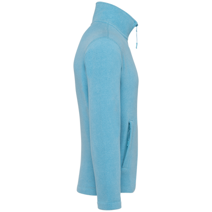 K911 - Chaqueta micropolar con cremallera hombre - Cloudy blue heather - lateral