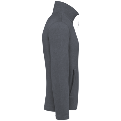 K911 - Chaqueta micropolar con cremallera hombre - Convoy Grey - lateral