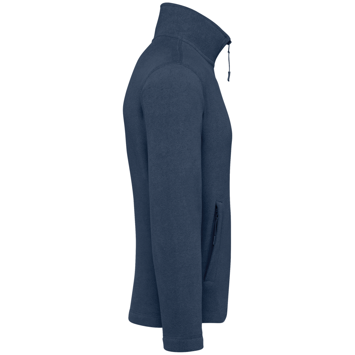 K911 - Chaqueta micropolar con cremallera hombre - Deep Blue - lateral