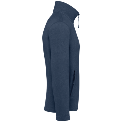 K911 - Chaqueta micropolar con cremallera hombre - Deep Blue - lateral